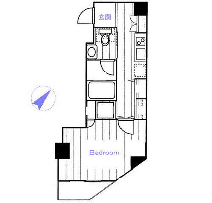東京都台東区入谷１丁目 賃貸マンション 1DK