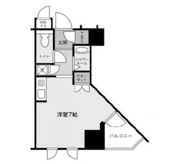 東京都台東区駒形１丁目 賃貸マンション 1R