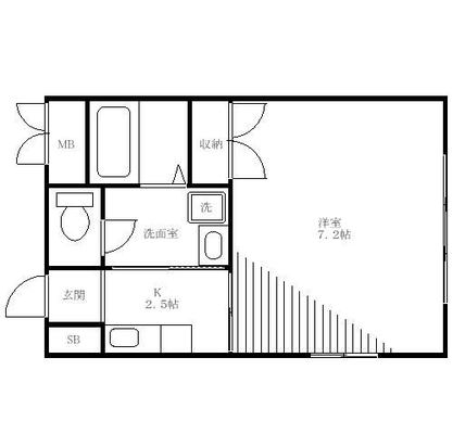 台東区 アパート 1K