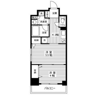 東京都台東区蔵前１丁目 賃貸マンション 2K