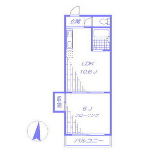 東京都台東区上野桜木２丁目 賃貸マンション 1LDK