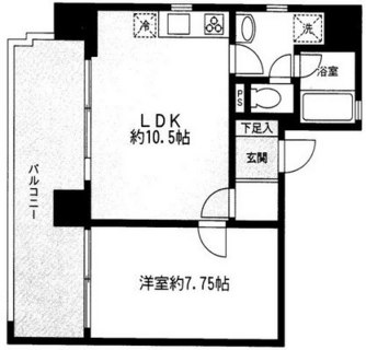 東京都台東区三ノ輪２丁目 賃貸マンション 1LDK