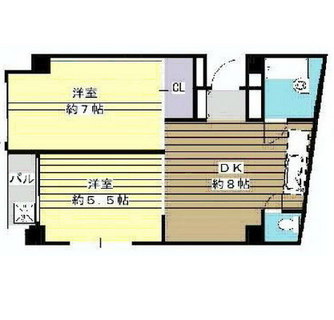 東京都台東区松が谷１丁目 賃貸マンション 2DK