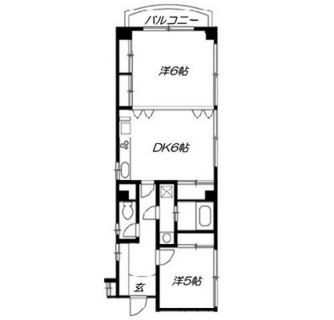 東京都台東区台東２丁目 賃貸マンション 2DK