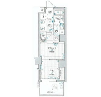 東京都台東区松が谷２丁目 賃貸マンション 1DK