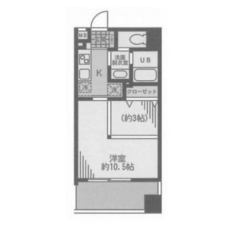 東京都台東区根岸５丁目 賃貸マンション 1K