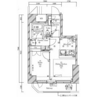 東京都台東区千束２丁目 賃貸マンション 1LDK