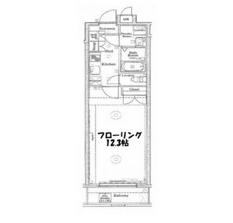 東京都台東区上野５丁目 賃貸マンション 1K