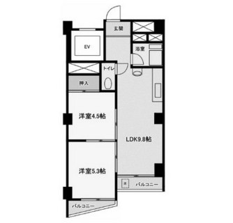 東京都台東区池之端２丁目 賃貸マンション 2DK