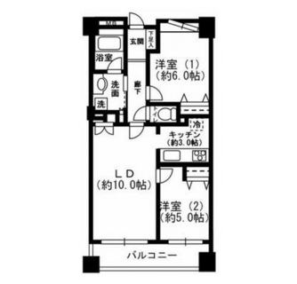 東京都台東区根岸５丁目 賃貸マンション 2LDK