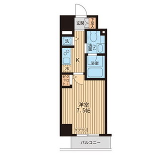 東京都台東区入谷１丁目 賃貸マンション 1K