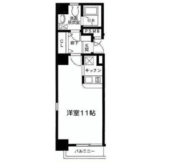 東京都台東区雷門１丁目 賃貸マンション 1R