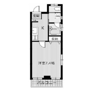 東京都台東区上野桜木２丁目 賃貸マンション 1K