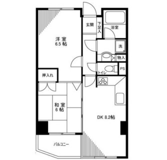 東京都台東区浅草６丁目 賃貸マンション 2DK