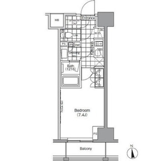 東京都台東区浅草橋５丁目 賃貸マンション 1K