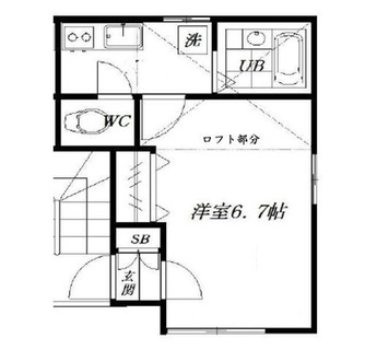 東京都台東区日本堤１丁目 賃貸アパート 1K