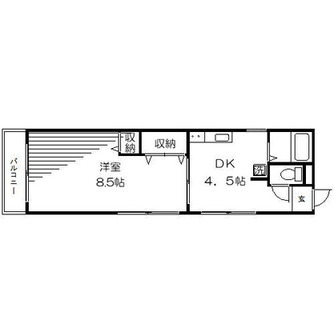 東京都台東区根岸１丁目 賃貸マンション 1DK