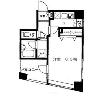 東京都台東区松が谷４丁目 賃貸マンション 1K