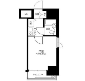 東京都台東区浅草１丁目 賃貸マンション 1K