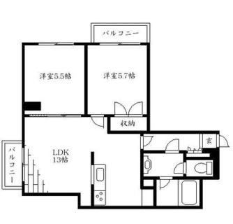 東京都台東区元浅草１丁目 賃貸マンション 2LDK