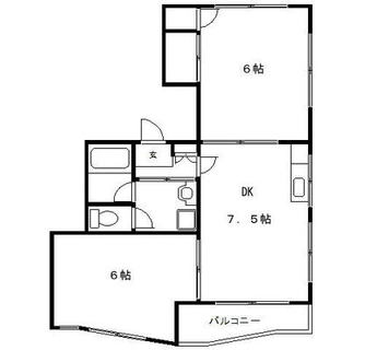 東京都台東区千束２丁目 賃貸マンション 2DK