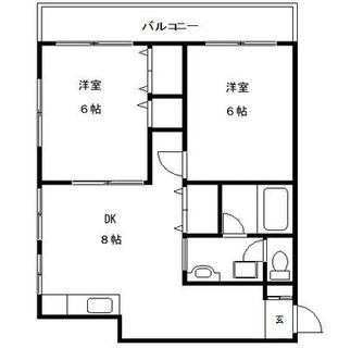 東京都台東区千束３丁目 賃貸マンション 2DK