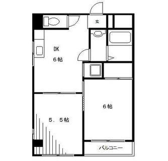 東京都台東区入谷２丁目 賃貸マンション 2DK