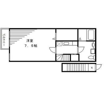 東京都台東区谷中３丁目 賃貸アパート 1K